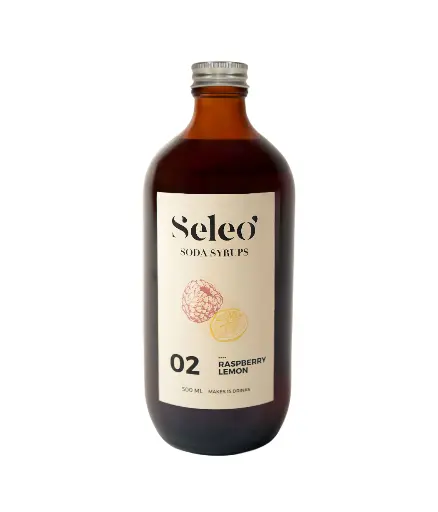 [SY-6BS-S02] Raspberry & Lemon Soda Syrup